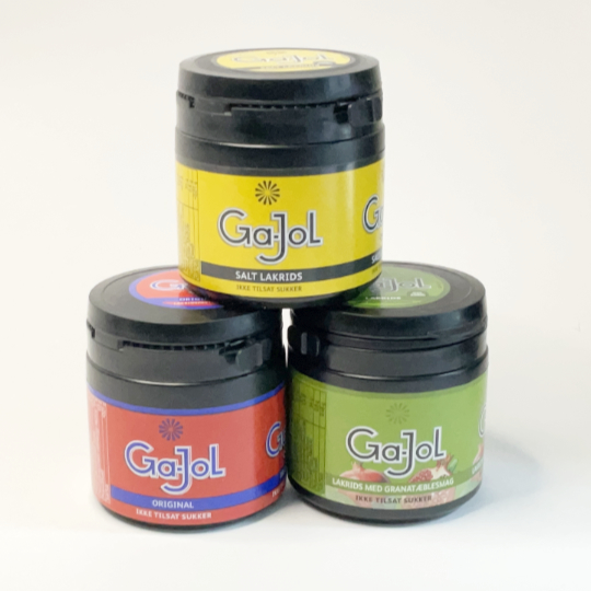 3 x Gajol gelb-rot-gr&uuml;n o.Z., 100g-Dose
