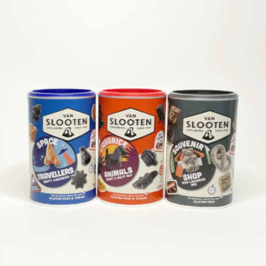 3 x typical liquorice from Holland