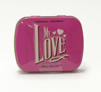 Amarelli Love, 20g-tin