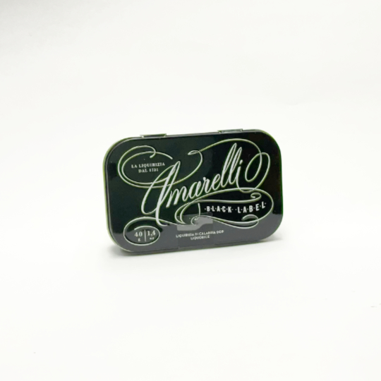 Amarelli nero, 40g-tin