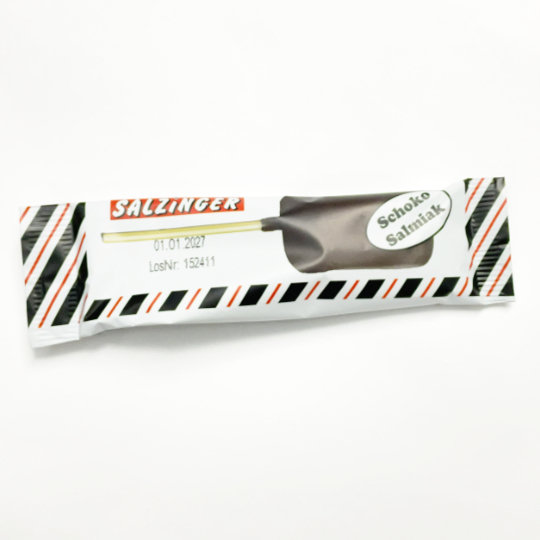 Choko-Salmiac-Lolly, bitter 30g