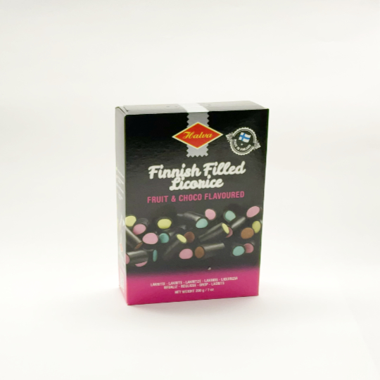 Finn. Halva mixed Licorice, 200g-Schachtel