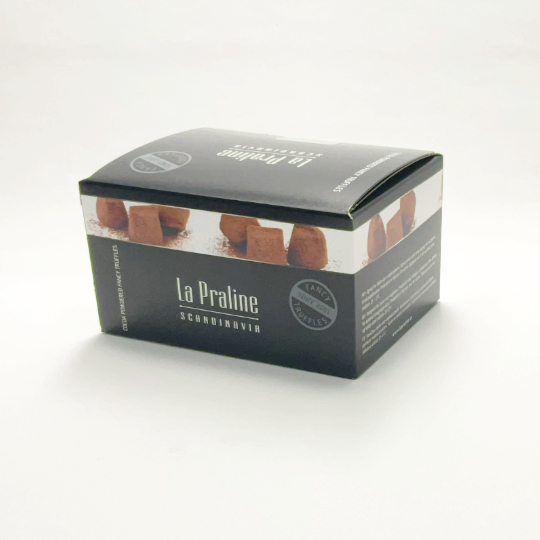 La Praline Schoko-Lakritz Tr&uuml;ffel, 200g-Schachtel