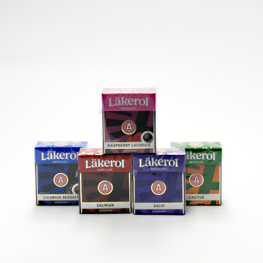 L&auml;kerol "5 der Beliebtesten" o.Z., 25g-Schachtel