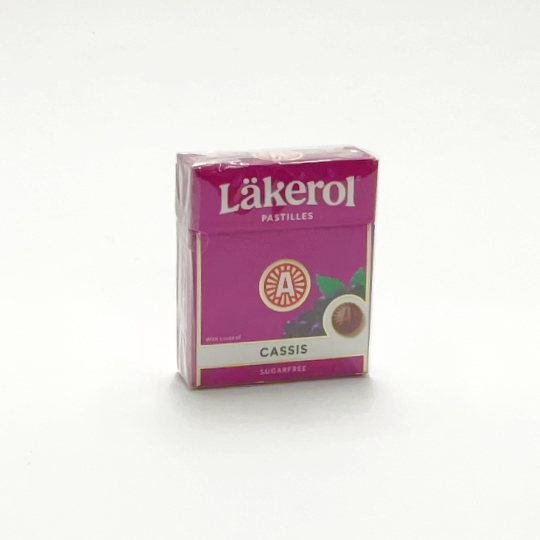 L&auml;kerol Cassis o.Z., 25g-Schachtel (MHD)
