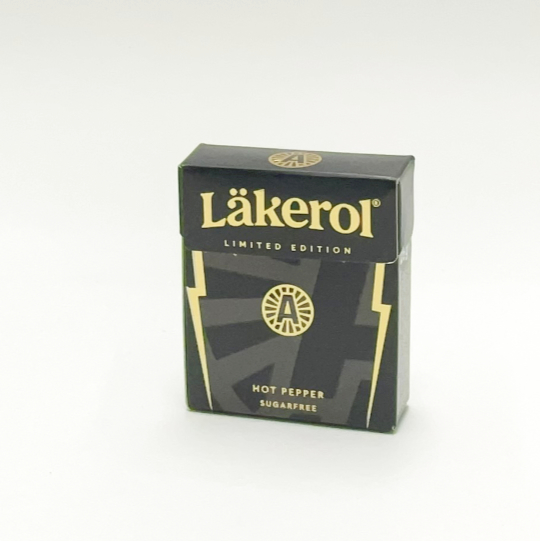 L&auml;kerol pepper o.Z., 25g-Schachtel