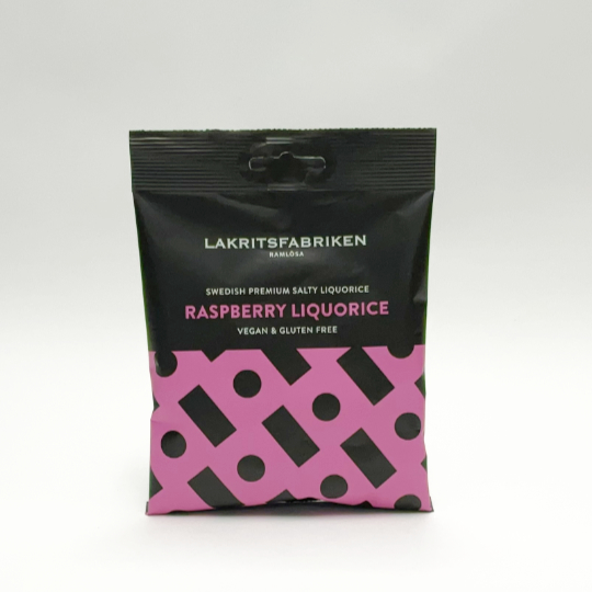 Lakritsfabriken Salzig & Himbeere, 100g-T&uuml;te