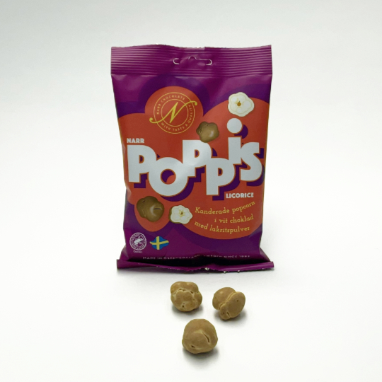 Lakritz-Poppis, 90g T&uuml;te