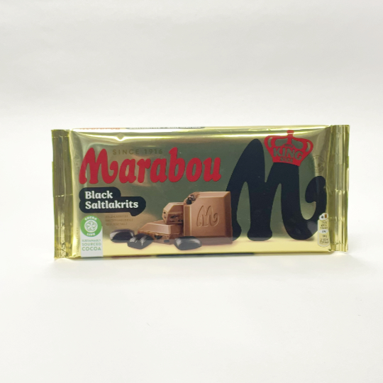 Marabou Black, 170g-bar