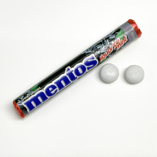 Mentos Lakritz, 37g-Rolle