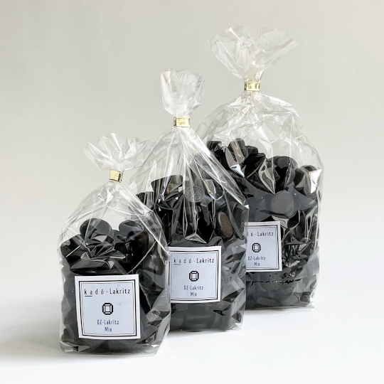 Mix of double salted liquorice - 1000g