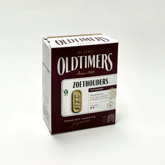 Oldtimers Zoethoudertjes, 185g-Box