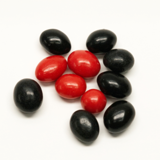 Salmiakdragees rot & schwarz - 400g