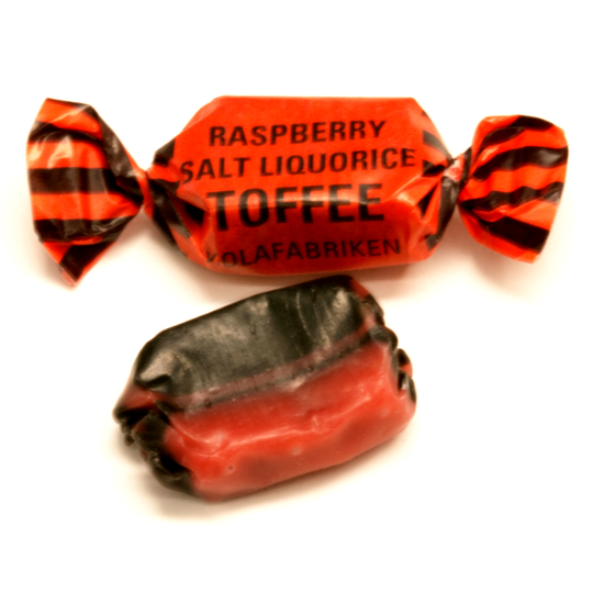 Salz- Lakritztoffee hallon - 300g