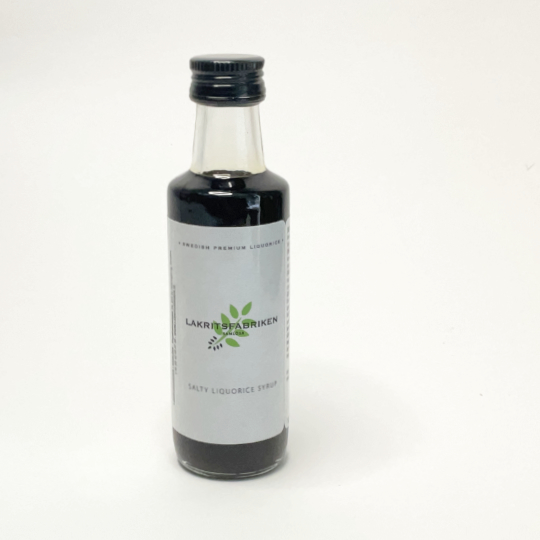 Salziger Lakritzsirup, 100ml Flasche